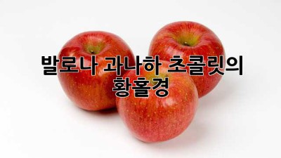발로나 과나하: 초콜릿의 황홀경