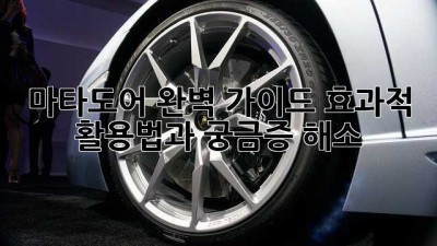 마타도어 완벽 가이드: 효과적 활용법과 궁금증 해소